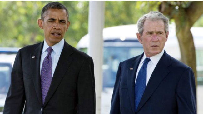 باراک اوباما و جورج بوش از ترامپ انتقاد کردند 
